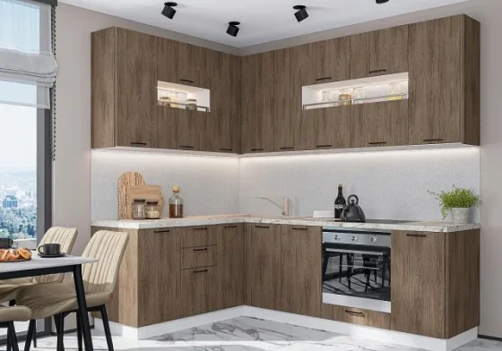 Кухни на заказ от 9500 /м — замер, 3D, установка